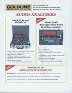 Audio Analyzer Brochure