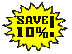 10% DISCOUNT