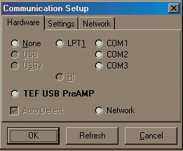 Comm Hardware Tab
